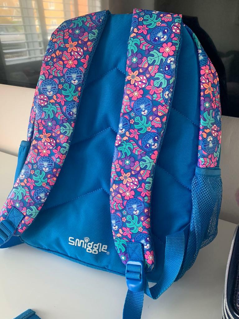 smiggle leopard backpack